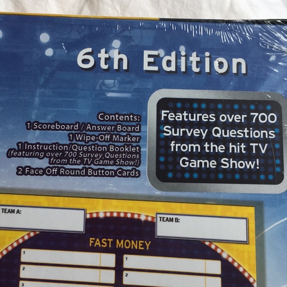 Family Feud 6th Edition Board Game - Picture 3 of 3